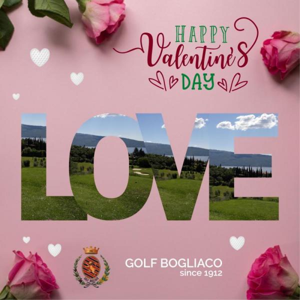 Valentine&#039;s day in full golf